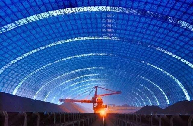 高平亿优钢构工程师为您解析原料场封闭技术的特点和类型